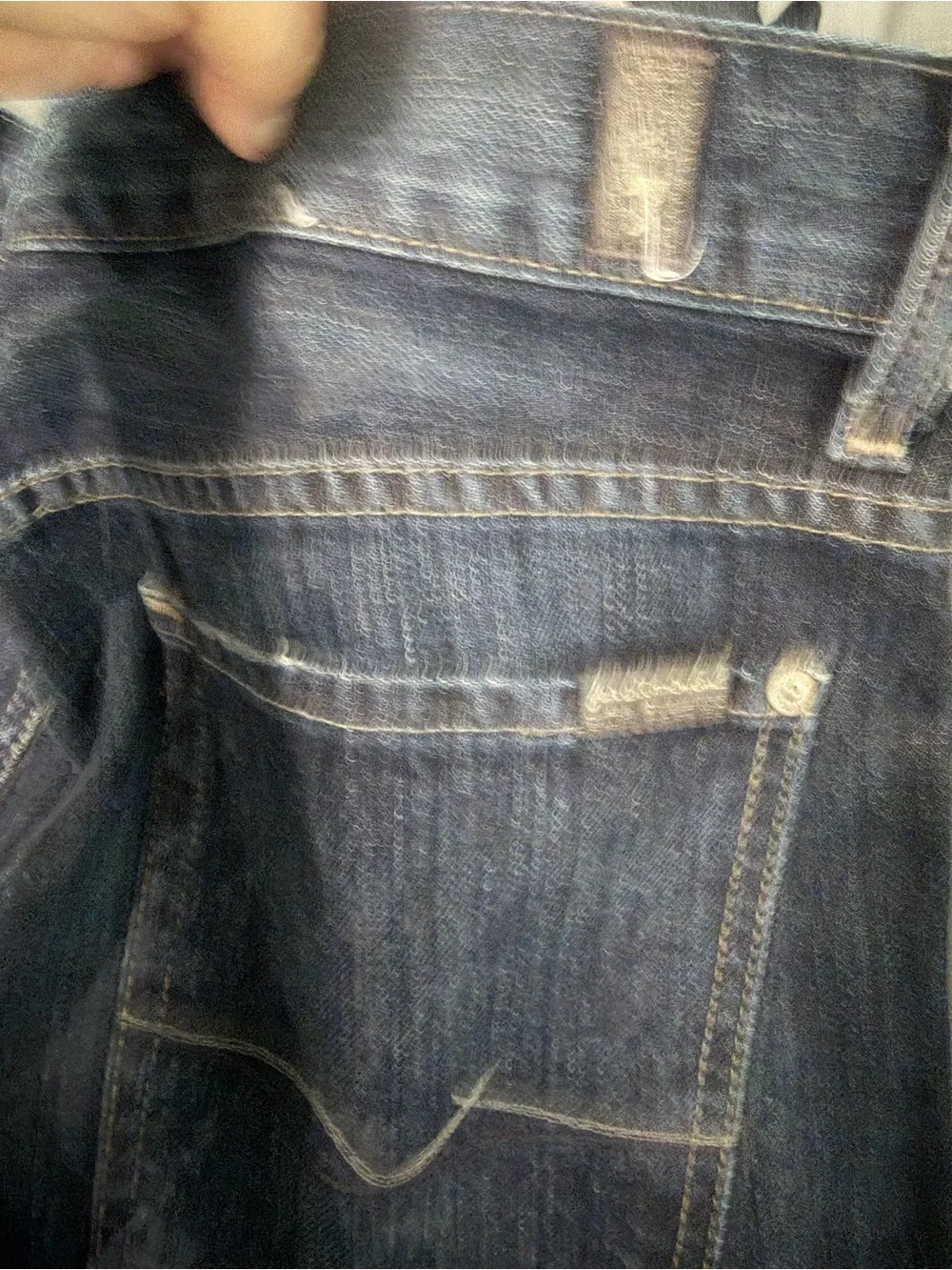7 for all mankind Austyn men’s size 33 dark wash straight leg Jeans